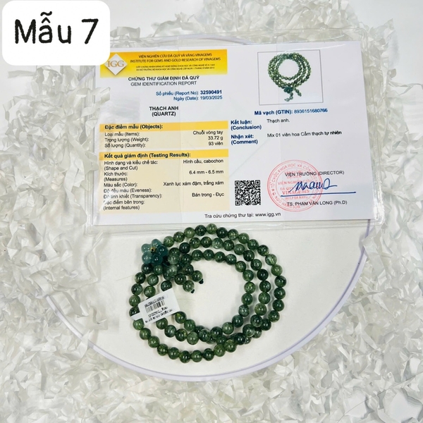 VÒNG CHUỖI, LẮC TAY THẠCH ANH