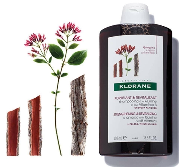 DẦU GỘI KLORANE FORTIFIANT & STIMULANT TRỊ RỤNG TÓC VÀ KÍCH THÍCH MỌC TÓC - 400ML