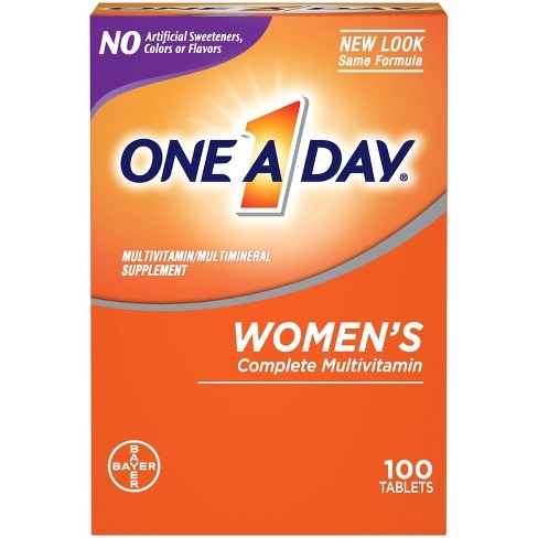 VIÊN UỐNG BỔ SUNG MULTIVITAMIN ONE A DAY WOMEN - 100 VIÊN