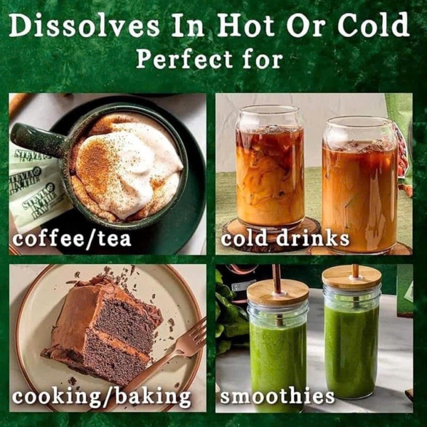 ĐƯỜNG ĂN KIÊNG STEVIA IN THE RAW - 800 GÓI