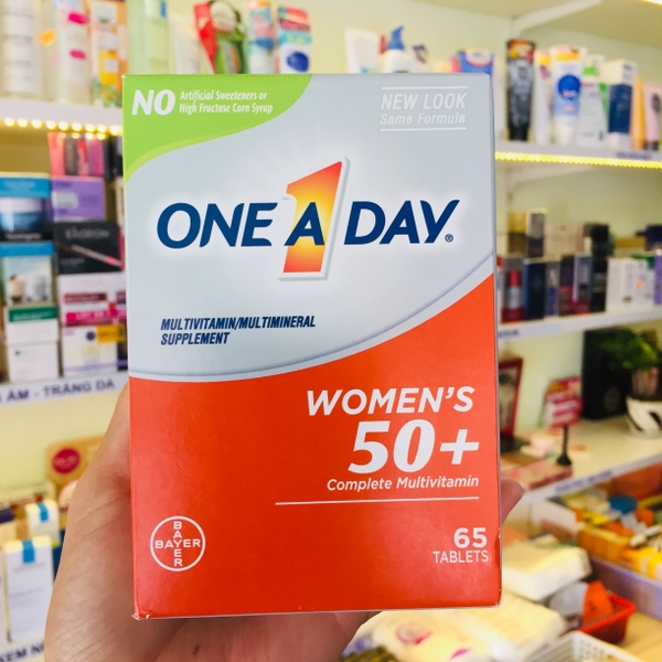 VIÊN UỐNG MULTIVITAMIN WOMEN'S 50 ONE A DAY BAYER 65 VIÊN