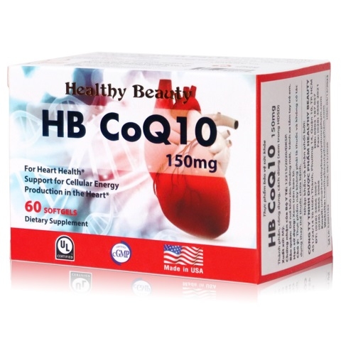 VIÊN UỐNG BẢO VỆ TIM MẠCH HUYẾT ÁP HEALTHY BEAUTY COQ10 150MG