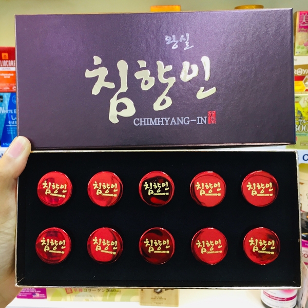 VIÊN UỐNG CHỐNG ĐỘT QUỴ HOÀNG GIA TRẦM HƯƠNG KOREA VIP