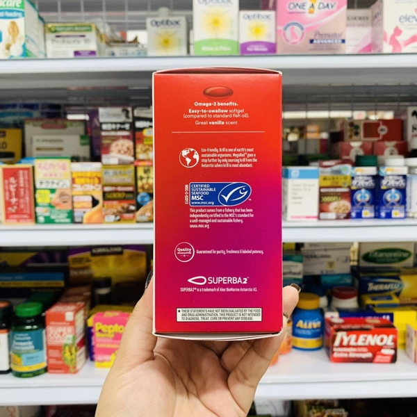 VIÊN UỐNG DẦU NHUYỄN THỂ MEGARED 4IN1 ADVANCED - 60 VIÊN