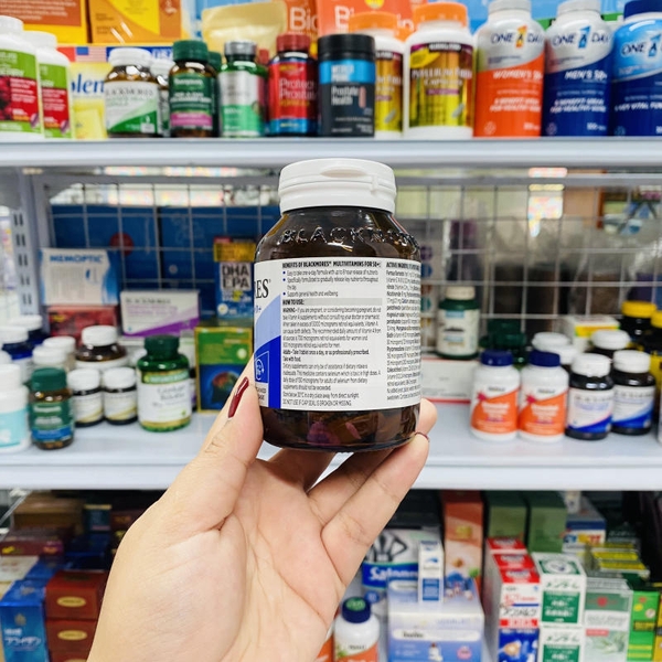 VIÊN UỐNG BỔ SUNG MULTIVITAMIN FOR 50 BLACKMORES - 60V