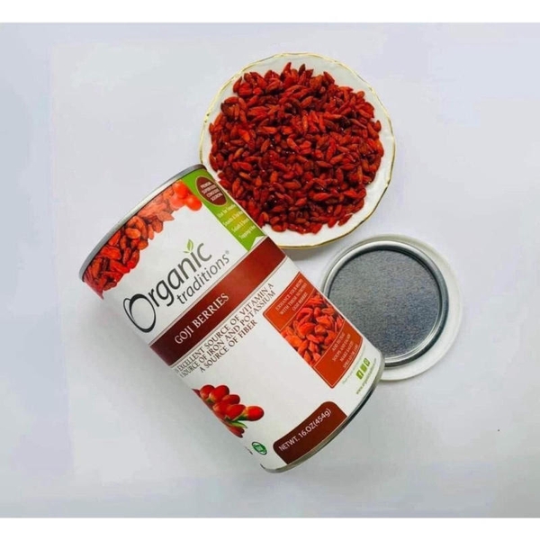 HẠT KỶ TỬ ORGANIC TRADITIONS GOJI BERRIES- 454G 12/2027