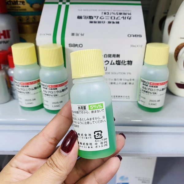THUỐC BÔI KÍCH THÍCH MỌC TÓC SATO NHẬT 30ML