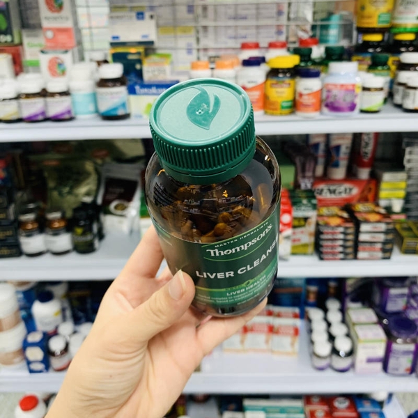 VIÊN UỐNG GIẢI ĐỘC GAN LIVER CLEANSE THOMPSON S - 120 VIÊN