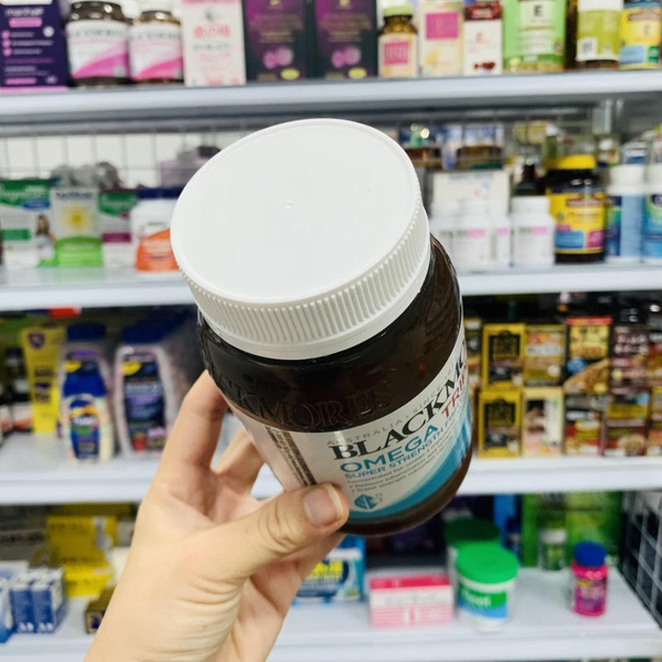 VIÊN UỐNG OMEGA TRIPLE BLACKMORES HÀM LƯỢNG DẦU CÁ GẤP 3 LẦN - 150VIÊN ( ÚC)