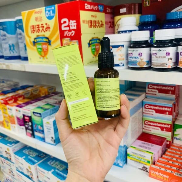 KẼM GIỌT ZINC & VITAMIN B12 FOR INFANTS NUTRIVITALITY 30ML