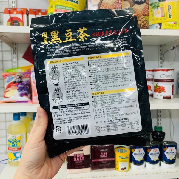 TRÀ GIẢM CÂN ĐẬU ĐEN ORIHIRO - 180G