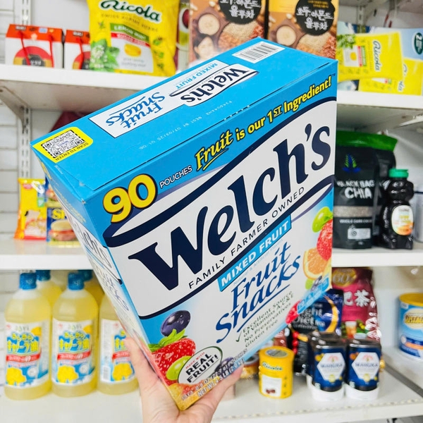 KẸO DẺO TRÁI CÂY WELCH S FRUIT SNACKS 2KG