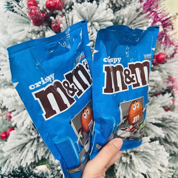SOCOLA NHÂN GIÒN CRISPY M&M s 187G