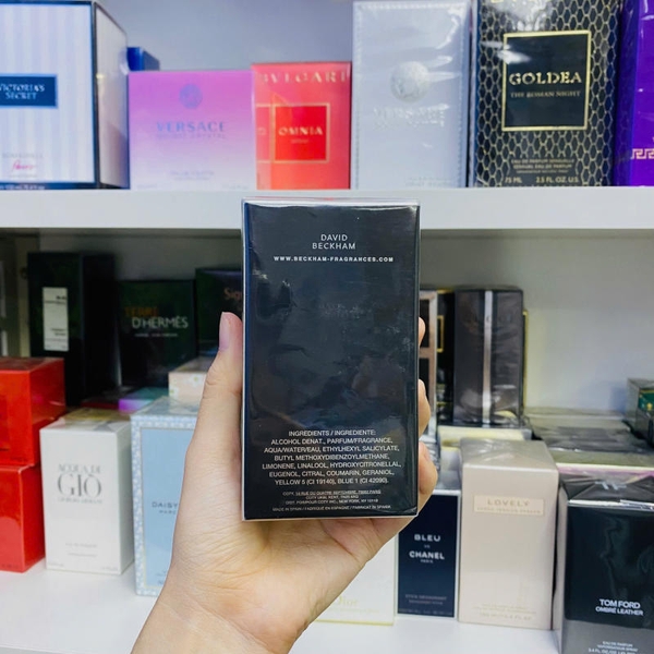 NƯỚC HOA DAVID BECKHAM INSTINCT EDP LONG - LASTING LONGUE TENUE 50ML