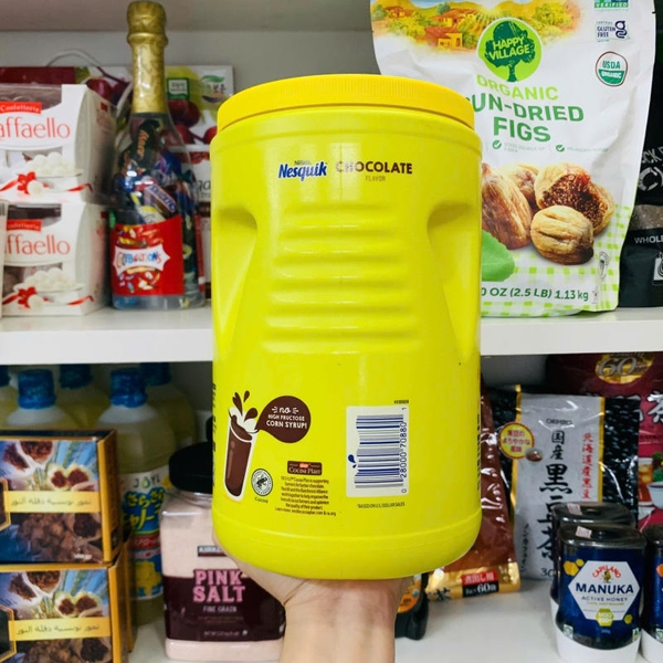 BỘT CACAO CHOCOLATE NESTLE NESQUIK 1,275KG