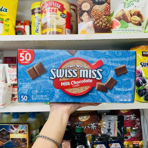 BỘT SWISS MISS HOT COCOA MIX MILK CHOCOLATE 1.95KG 5/2026