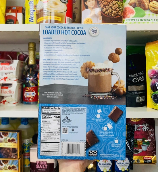 BỘT SWISS MISS HOT COCOA MIX MILK CHOCOLATE 1.95KG 5/2026