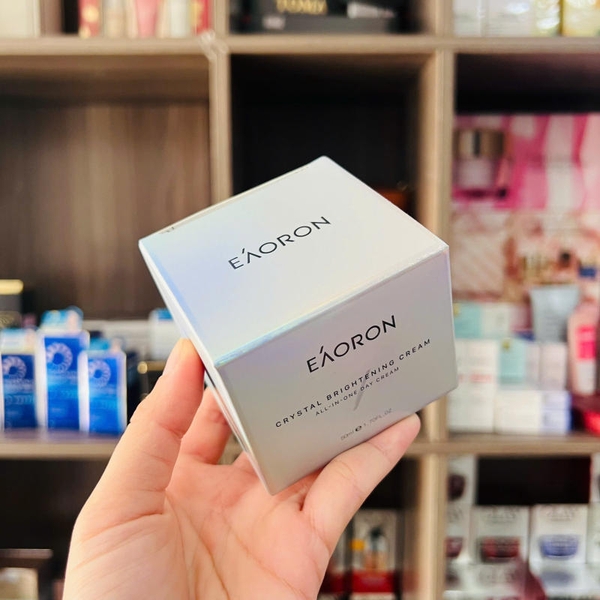 KEM NGÀY DƯỠNG TRẮNG DA EAORON CRYSTAL BRIGHTENING CREAM 50ML