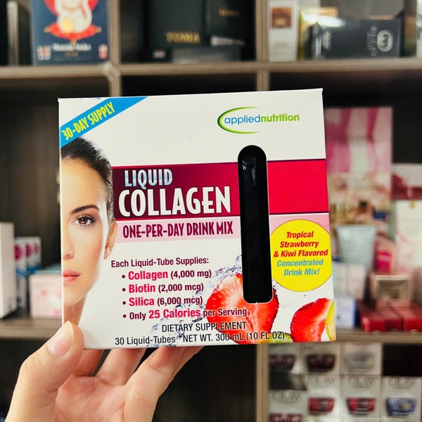 COLLAGEN NƯỚC DẠNG ỐNG LIQUID COLLAGEN - 30 ỐNG