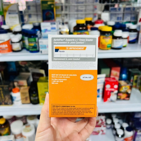 VIÊN UỐNG HỖ TRỢ SỤN KHỚP GNC TRIFLEX FAST-ACTING - 120 VIÊN 30 NGÀY (1/2028)