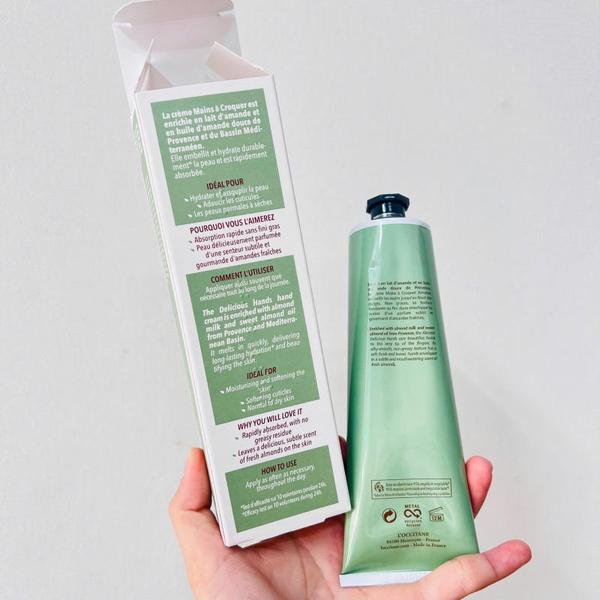KEM DƯỠNG DA TAY L OCCITANE AMANDE HẠNH NHÂN- 150ML