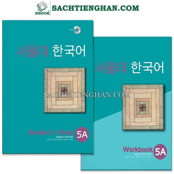 [BẢN MÀU] Combo (SGK+SBT) Giáo Trình Tiếng Hàn Seoul 5A - 서울대 한국어 5A