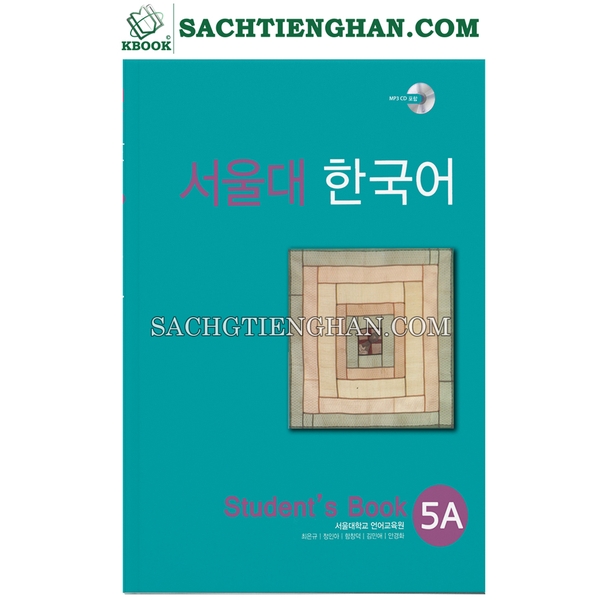 [BẢN MÀU] SGK Giáo Trình Tiếng Hàn Seoul 5A - 서울대 한국어 5A Student's Book