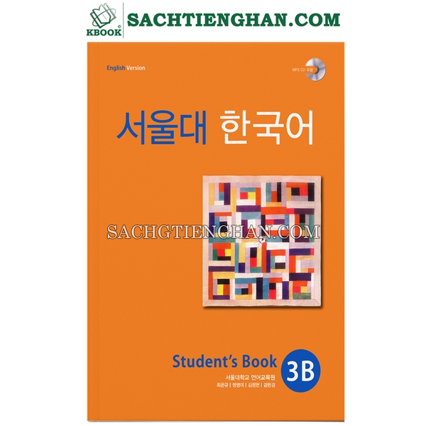 [BẢN MÀU] SGK Giáo Trình Tiếng Hàn Seoul 3B - 서울대 한국어 3B Student's Book