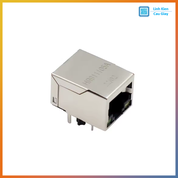 Cổng kết nối mạng RJ45, HY911105A HR911105A RJ-45 có đèn Linh kiện Cầu Giấy