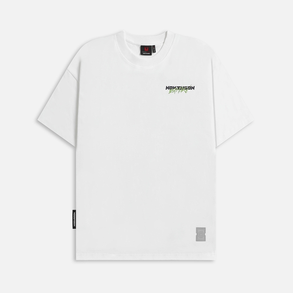 MMXV BRUSH TEE - WHITE