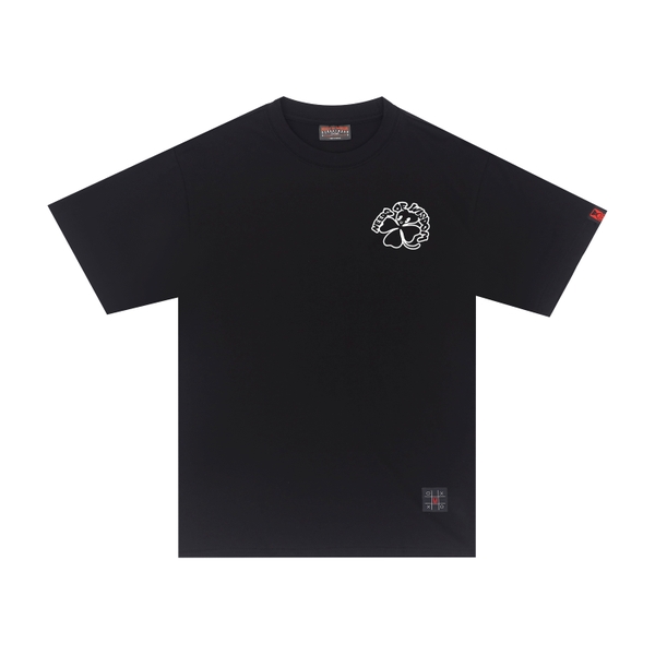 White Foil Green Clover Tee main image 1