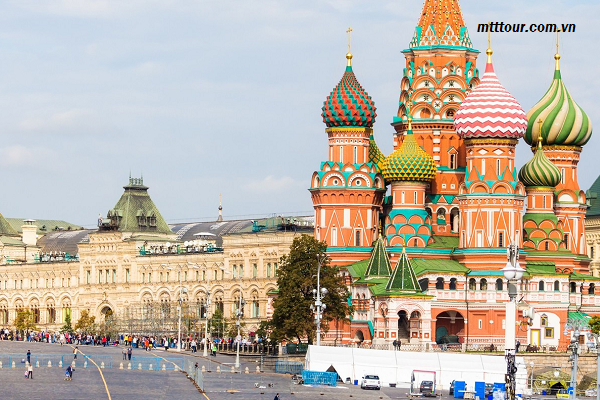 Tour du lịch Nga: Hà Nội - Moscow - Saint Perterburg 9 ngày 8 đêm