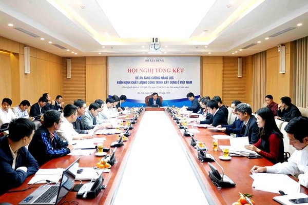Hội nghị Tổng kết Đề án “Tăng cường năng lực kiểm định chất lượng công trình xây dựng ở Việt Nam”