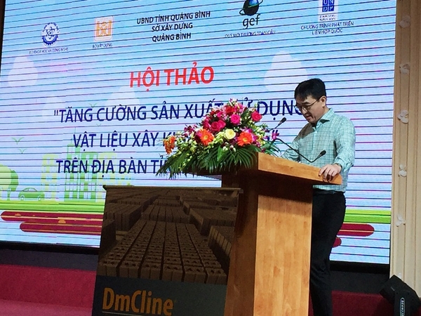 Quảng Bình: Tăng cường sản xuất, sử dụng gạch xây không nung