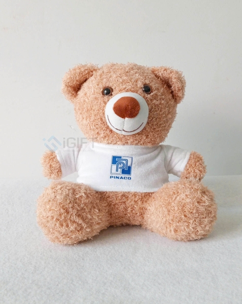 Gấu bông in logo PINACO – IGIFT