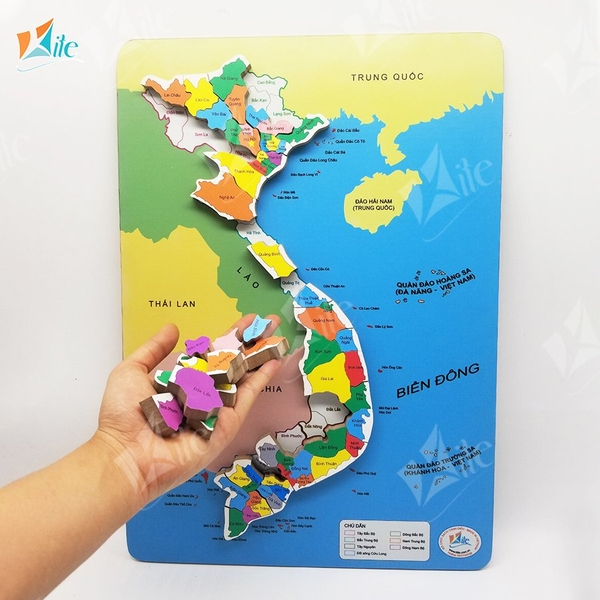 Bản đồ lắp ghép Việt Nam có Nam châm | Đồ Chơi Cánh Diều Bản Đồ Lắp Ghép Việt Nam Có Nam Châm | Đồ Chơi Cánh Diều