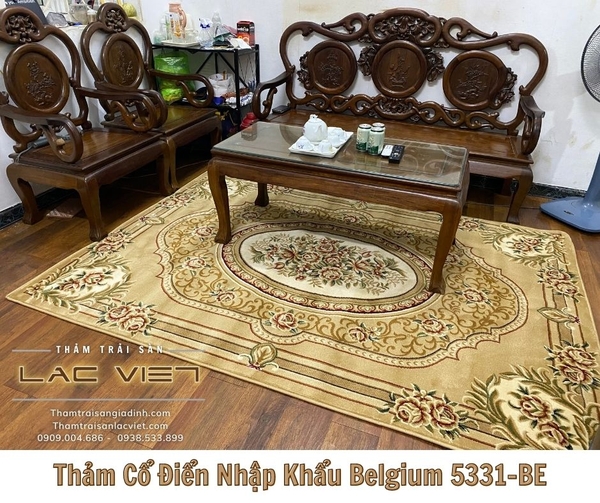 Thảm Cổ Điển Nhập Khẩu Belgium 5331-BE