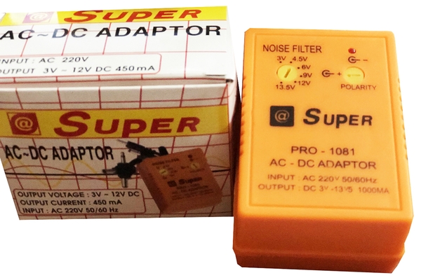 PRO-1081 - Adaptor đa năng Super 1000mA