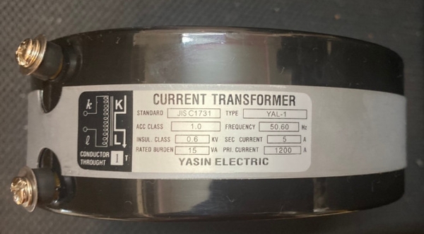 Biến dòng ti 1200/5A Yasin Taiwan