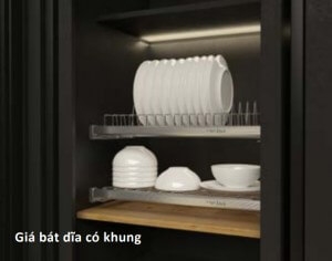 Rổ Chén Đĩa Presto Có Khung 600mm Cucina - 544.40.004