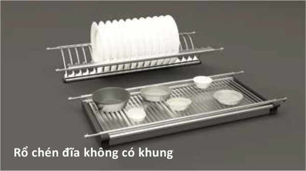 Rổ Chén Đĩa 700mm Không Khung Cucina - 544.40.025