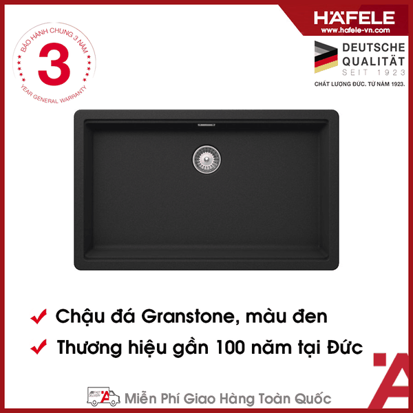 570.30.300 - Chậu Rửa Đá HS20-GEN1S80 Hafele