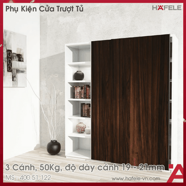 Phụ Kiện Cửa Trượt Tủ Slido Classic 50VFSR Hafele - 400.51.122
