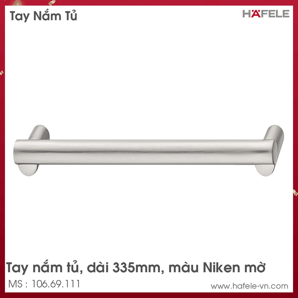 Tay Nắm Tủ 335mm H2120 Hafele - 106.69.111