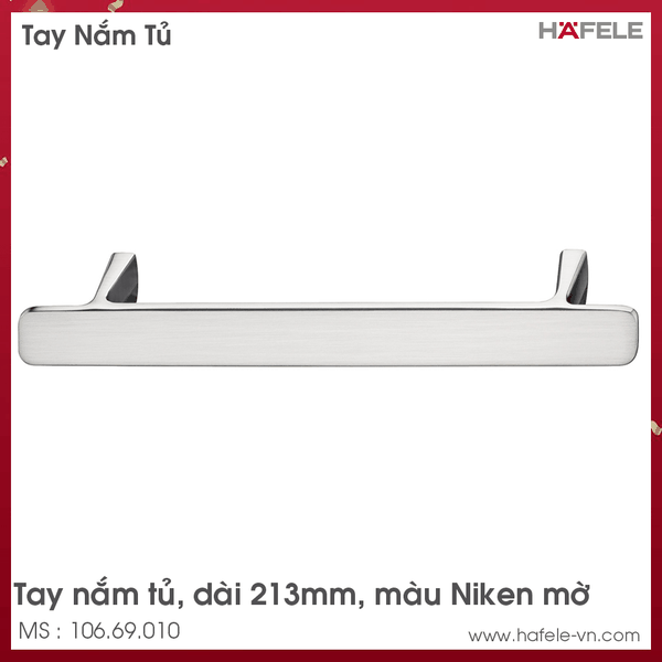 Tay Nắm Tủ 213mm H2115 Hafele - 106.69.010