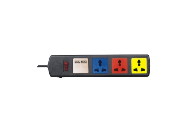 Ổ cắm đa năng 4D32NUSB có cổng sạc USB Lioa