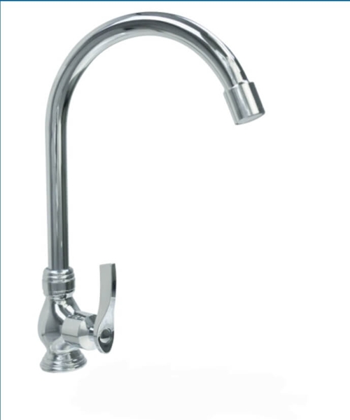 Vòi Rửa Chén lạnh Đồng Thau mạ Chrôm kiva - KV-725 (MUA 10 TẶNG 1)