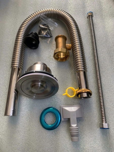 Bộ xả bồn rửa chén đơn inox