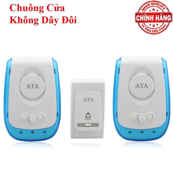 Chuông AT-913A NEW - Chuông cửa không dây đôi Ata