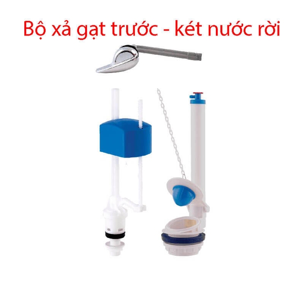 Bộ xả bồn cầu gạt trước két nước rời VS010701